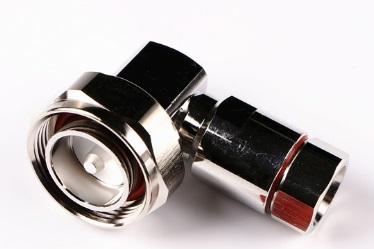 1/2” Feeder kabloya Dın (7/16) tip erkek uç RF L konnektör