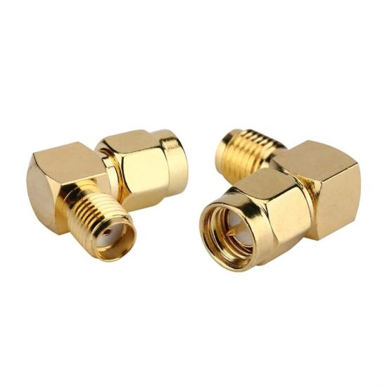 SMA ERKEK - SMA DİŞİ 90 DERECE L TİPİ ADAPTÖR RF KONNEKTÖR